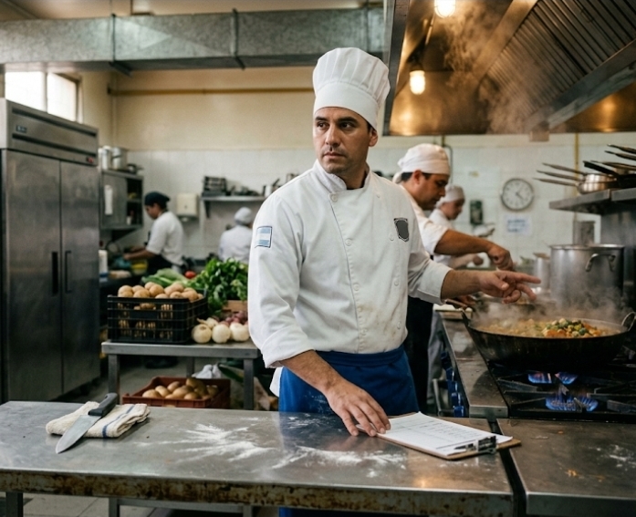 Encargado de Cocina en Vaneduc